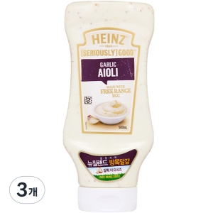  하인즈 굿 마요네즈 500ml 3개