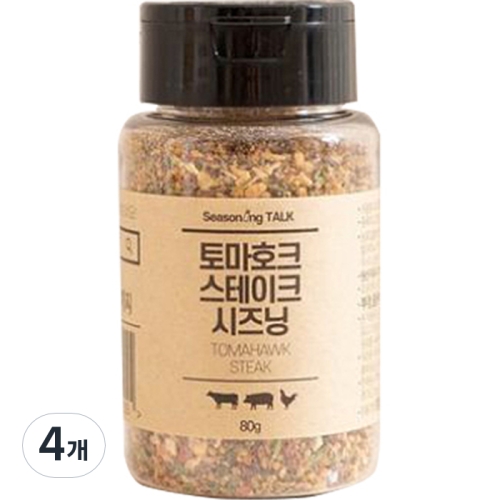 시즈닝톡 토마호크 스테이크 시즈닝 80g (4개)_이미지