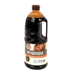 해표 소스레시피 돼지갈비 양념 2.2kg (2개)_이미지