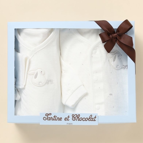 타티네 신생아출산선물세트 루키내의+지니가운 TNLXXS104000