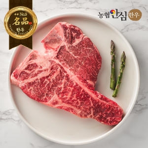 태성축산유통 구미우 1++ 9등급 한우 티본 스테이크 500g (1개)