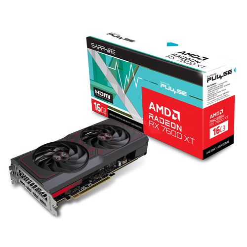 SAPPHIRE 라데온 RX 7600 XT PULSE OC D6 16GB_이미지