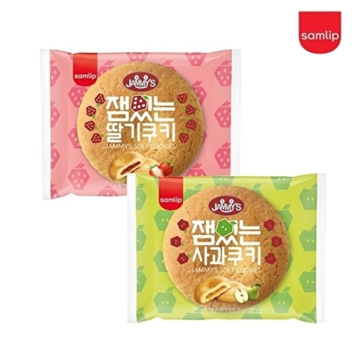 SPC삼립 잼있는 미니 딸기쿠키 16g (20개)_이미지