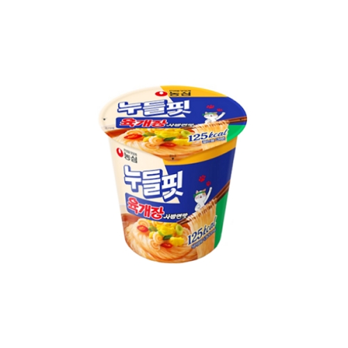 농심 누들핏 육개장 사발면맛 35.5g (5개)_이미지