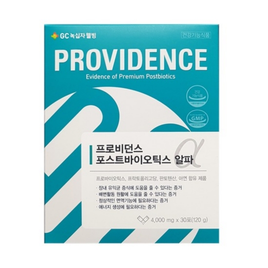 GC녹십자웰빙 프로비던스 포스트바이오틱스 알파 30포 (1개)