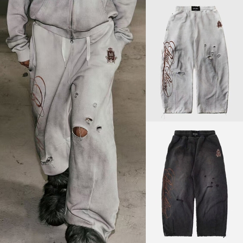 배드블러드 로열 클래식 디스트레스드 2 Way 커브드 조거 트라우져 w-pts25-085이미지입니다. 누르면 해당 게시물로 새창이동합니다.