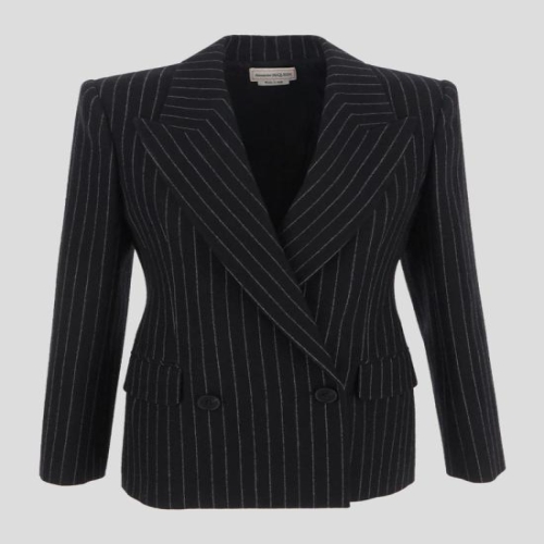 알렉산더맥퀸 아우터 768496QJAD31080 BLACKIVORY