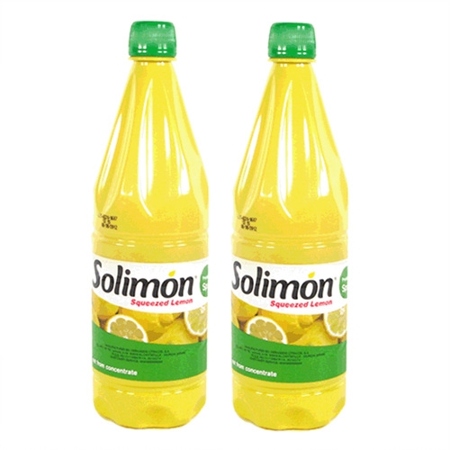 DerivadosCitricos 솔리몬 스퀴즈드 레몬즙 1L (6개)
