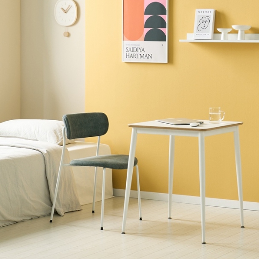 아이앤 아티제 HPM 사각 식탁 600 (의자2개)_이미지