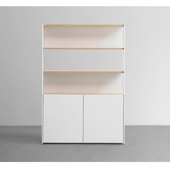 DSAC125S 수납형 5단 책장 1200