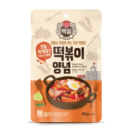 백설 떡볶이 양념 150g (1개)_이미지
