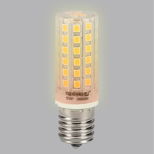 데이타임 LED E17 미니 콘램프 전구색 5W