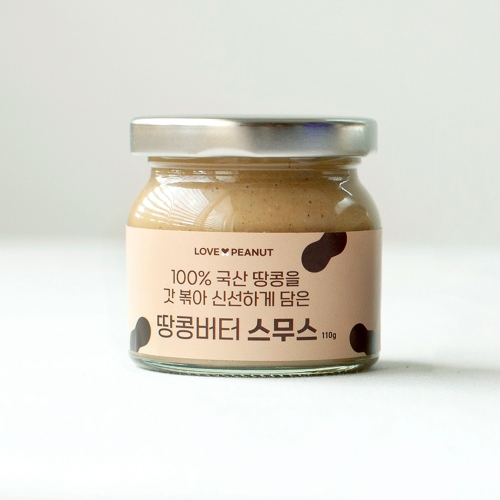 달빛담은 러브앤피넛 땅콩버터 스무스 110g (1개)_이미지