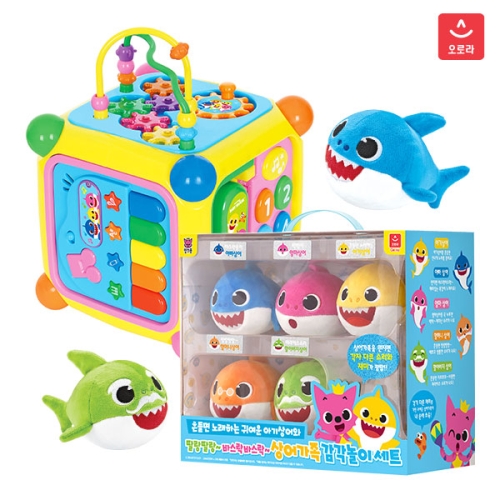 오로라월드 핑크퐁 아기상어 감각놀이큐브이미지입니다. 누르면 해당 게시물로 새창이동합니다.