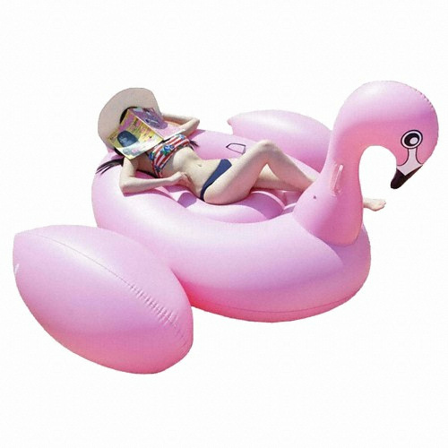 케이에스몰 써니워터 특대형 플라밍고 튜브_이미지