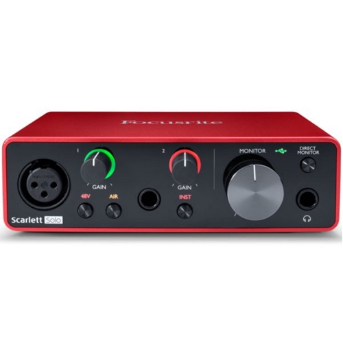 Focusrite Scarlett Solo 3세대 (정품)