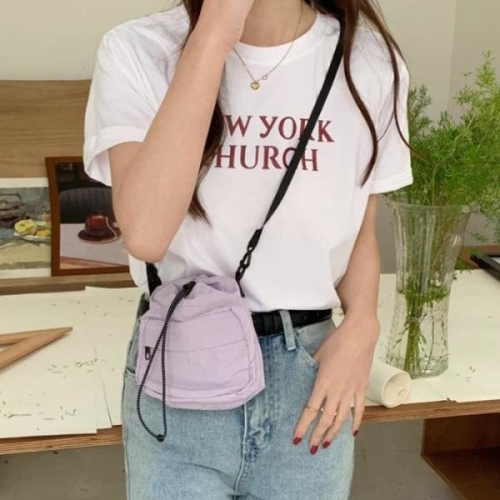 셀러허브 캐주얼 스트링 얇은끈 미니 크로스백 DHH-G90_이미지