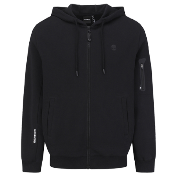 하이드로겐 남성 특양면 트레이닝 자켓 FM1H11D1FT301-BK L_이미지
