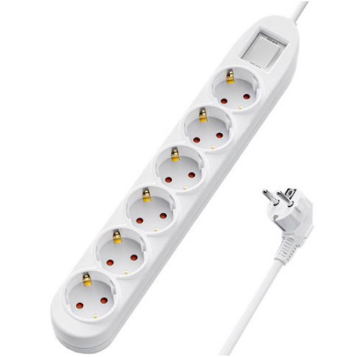 TGIC 6구 16A 메인스위치 접지형멀티탭