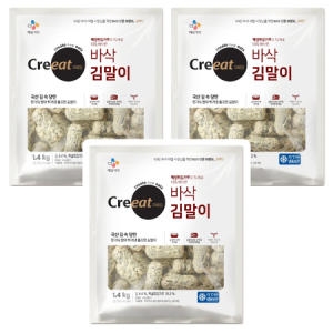 CJ제일제당 크레잇 바삭 김말이 1.4kg (3개)_이미지