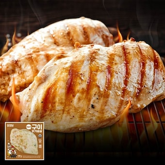 더베네푸드 미쳤닭 구이 닭가슴살 마늘맛 200g