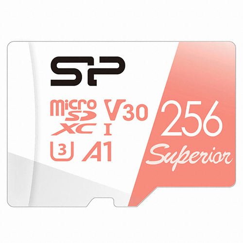 실리콘파워 micro SD Superior A1 2019 (256GB)