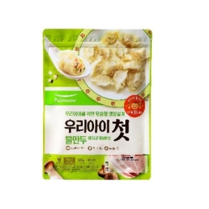 풀무원 우리아이첫물만두 고기&버섯 500g (1개)_이미지