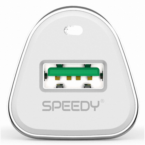 디엠케이코리아 스피디 고속 차량용 충전기 1포트 SPE-R441UCQ30A+5핀케이블_이미지