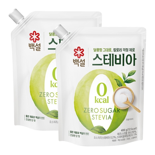 백설 스테비아 400g (2개)_이미지