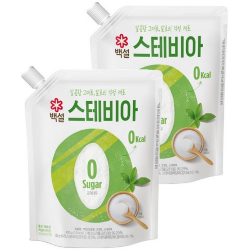 백설 스테비아 400g (2개)_이미지