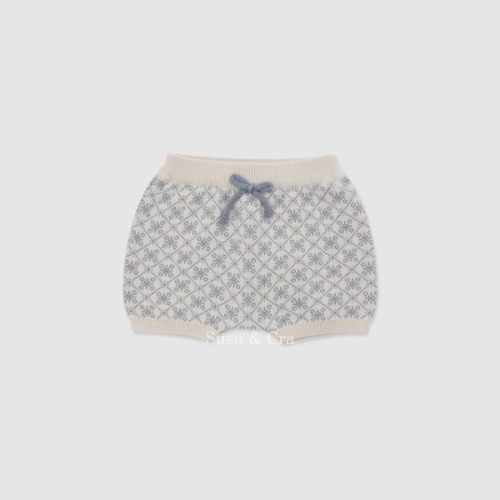 슈슈앤크라 mini 오즈번 니트 블루머 블루 025103CBG04BL