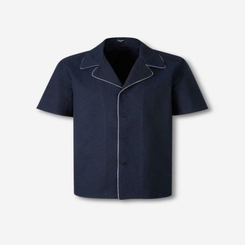 발망 긴팔 셔츠 GH1HN138CG50 6UB6UBMARINE MIDNIGHT BLUE