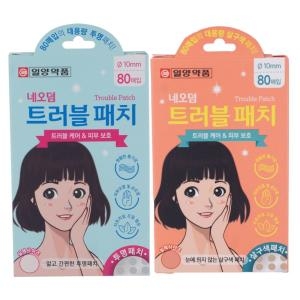 오투바이오 일양약품 네오덤 트러블패치 살구색 80매 여드름패치 피부보호