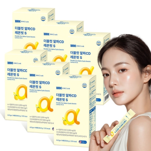 디앤씨랩 더블컷 알파CD 레몬핏S 14포 (6개)_이미지