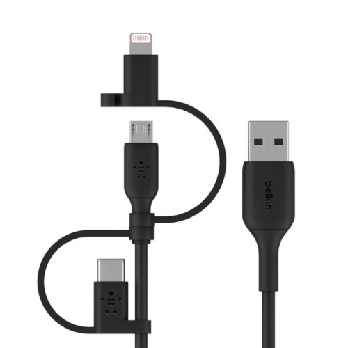 벨킨 Type 3in1 부스트업 유니버셜 멀티 케이블 CAC001bt1M (1m)_이미지