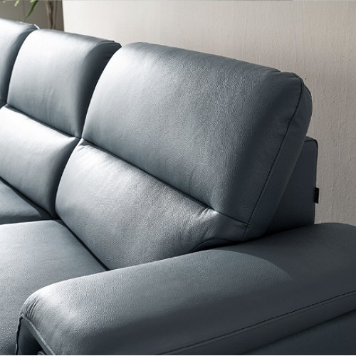 자코모 바네사 일체형 천연가죽 소파 4인용 (스툴포함)_이미지