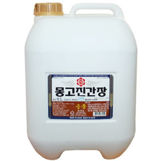 몽고장유 몽고진간장 송품 13L (1개)_이미지