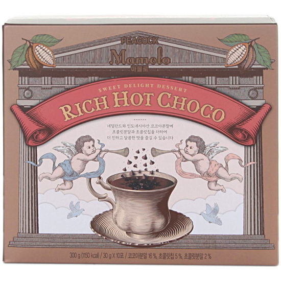 이마트 피코크 마몰로 리치핫초코 10T (1개)