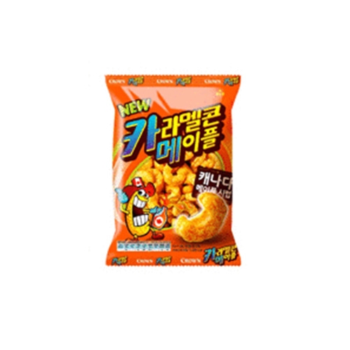 크라운제과 카라멜콘 메이플 74g (8개)