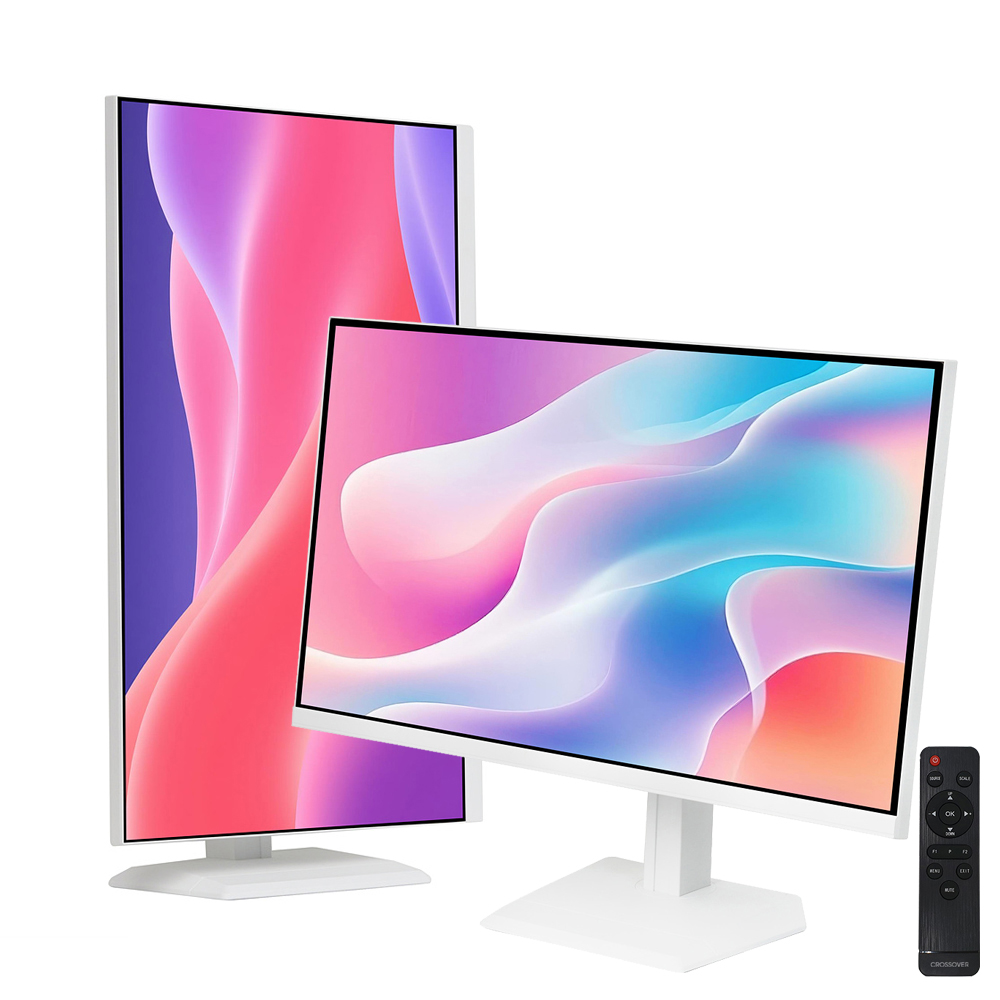 크로스오버 A27USW950 UHD4K-iPS USB-C 멀티스탠드 화이트 무결점