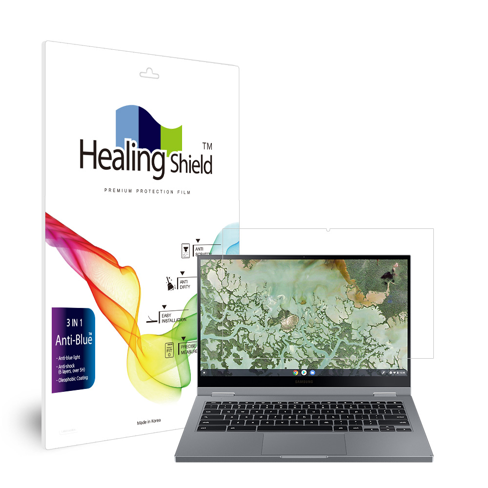 폰트리 힐링쉴드 삼성전자 갤럭시 크롬북2 XQ530QDA 블루라이트차단 액정보호필름