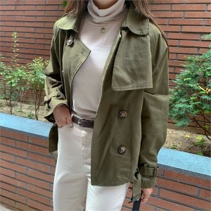 [불명] 몬말리 하프 트렌치 야상 자켓 11012 7612406
