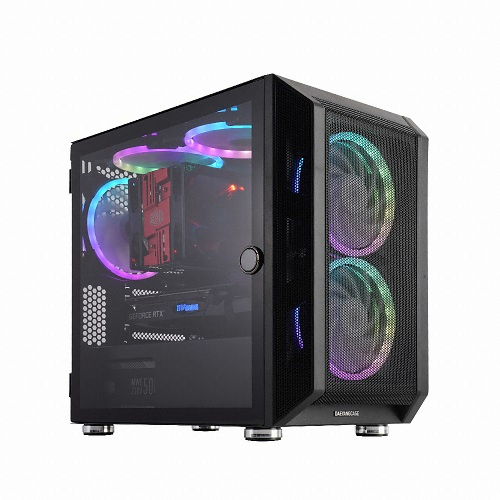 대양케이스 ME MINI MAX RGB 강화유리 (블랙)_이미지