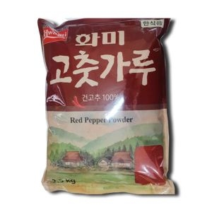 화미 한식용 고춧가루 2.5kg