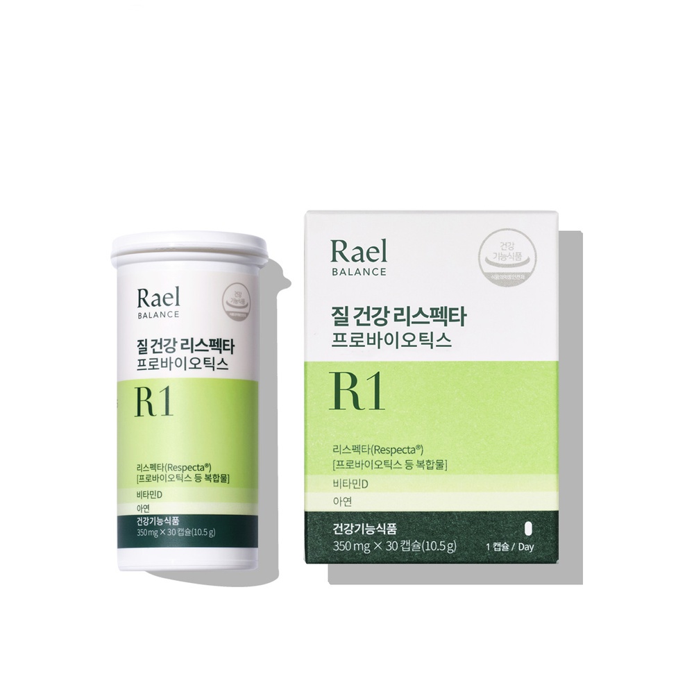 코스맥스엔비티 라엘밸런스 질 건강 리스펙타 프로바이오틱스 R1 30캡슐 (4개)_이미지