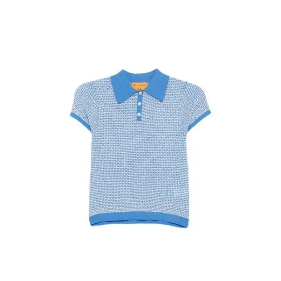 EnC 그란데비타 해외 GUEST IN RESID E 여성 PIQUE CASHMERE POLO 셔츠 W39011WFSAICO