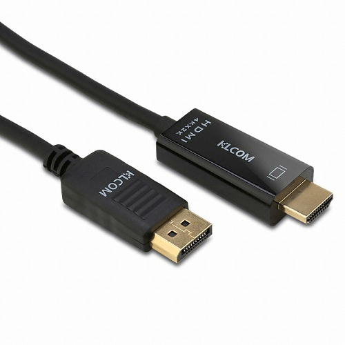 케이엘시스템 KLcom DP to HDMI 케이블 (KL108, 3m)