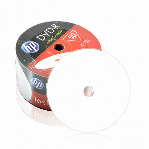 HP DVD-R 4.7GB 16x 프린터블 벌크이미지입니다. 누르면 해당 게시물로 새창이동합니다.