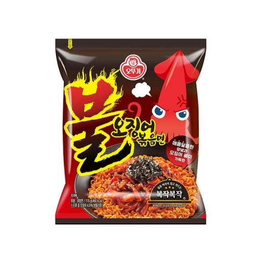 오뚜기 불 오징어 볶음면 115g (5개)_이미지