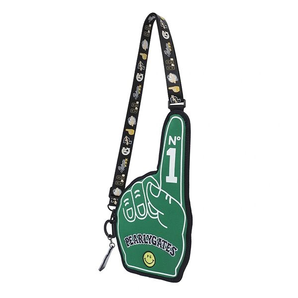 파리게이츠 스마일 자수 넘버원 스트랩 파우치 531E3ACA31_이미지